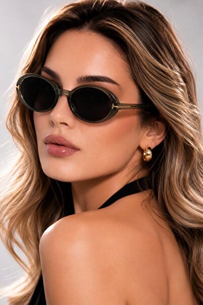 Nilu Moda Premium Lüks Tasarım Oval Güneş Gözlüğü