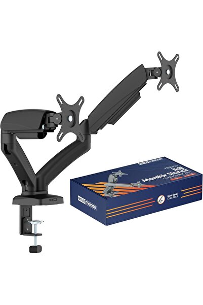 Genel Markalar F200 Pro 17-34” İkili Monitör Standı Siyah (Maks: 10Kg)