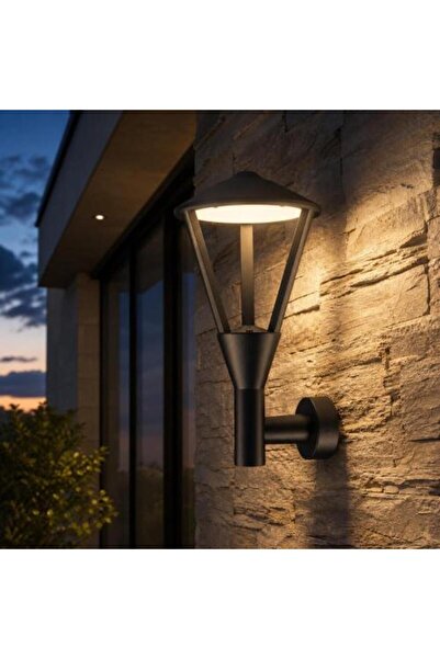 NAWRAS مصباح جداري خارجي بتصميم فانوس عصري LED موديل - YH-1001