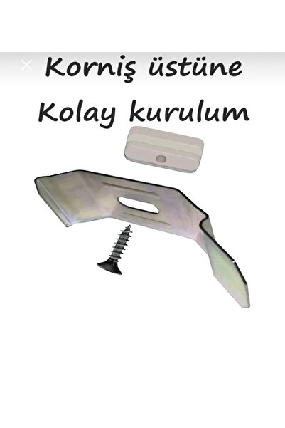 Şahinsoy perde Set nosača za montažu zavese Roller & Zebra, uska kutija, vija...