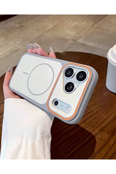 KILIF HOUSE Iphone 14 Plus Uyumlu Kamera Korumalı Mat Arka Yüzeyli Fusion Mag...