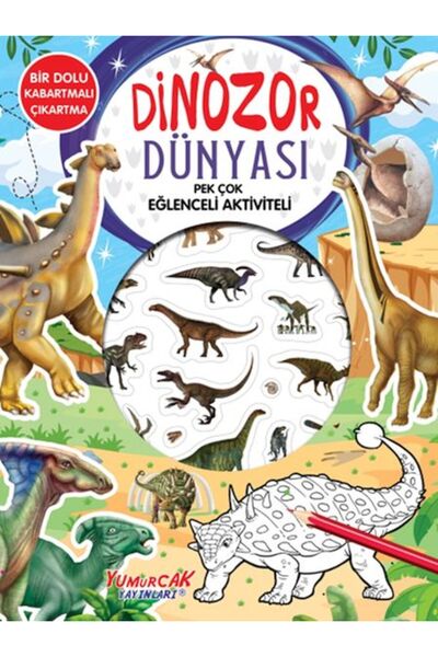 Yumurcak Yayınları عالم الديناصورات - مع الكثير من الأنشطة الممتعة