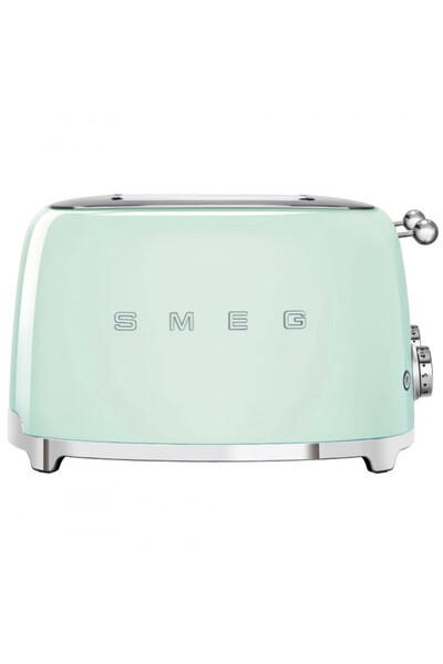 SMEG Τοστιέρα Στυλ 50s TSF03PGEU, 2000 W, 4 θέσεις, 6 επίπεδα ψησίματος, Συρτ...
