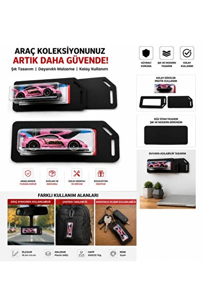 Piyonart Mini Araba Sergileme Kılıfı 1:64 Ölçek