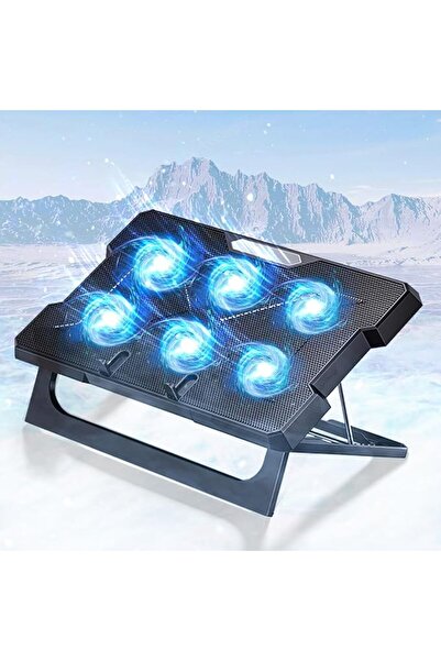 GENERAL Gaming Laptop Cooling Pad with RGB Lighting, Dual High-Speed USB Powe...