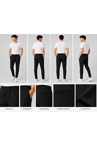 denyy DENNY'S FERMUARLI CEPLİ JOGGER PANTOLON