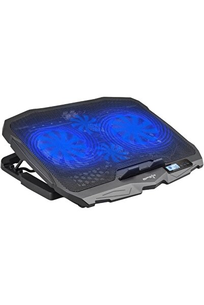 SPEARPC SPEAR ICEFLOW LED Laptop Cooling pad– Dual Fans (125mm+70mm), RGB Lig...