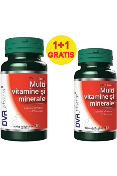 DVR Pharm Multi Vitamins and Minerals Package 2 bottles, 90 capsules, 30 caps...