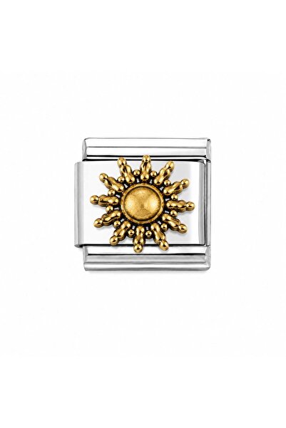 CM Jewelry سوار إيطالي مزين بتفاصيل شمسية