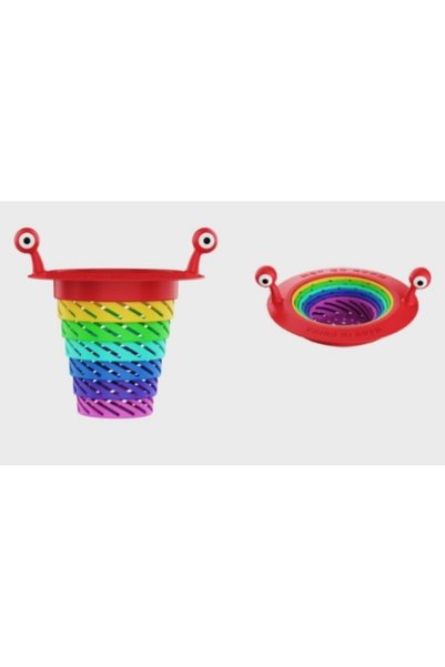Generic Brand مصفاة حوض ملونة ذات 6 مستويات