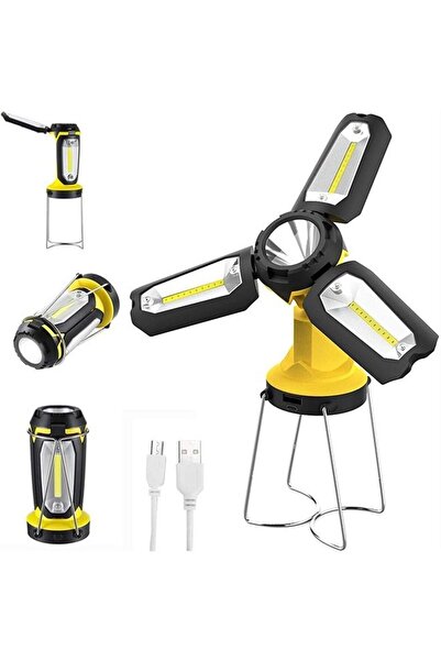 Arabest LED Work Light,Rechargeable Camping Lantern,1200mAh Portable Tent Fla...
