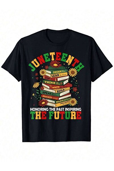 NOURAM Juneteenth T-Shirts Men Women, Designed Comfort, Casual Fit, Round Nec...