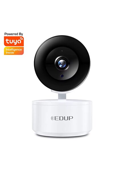 EDUP كاميرا مراقبة ذكية متحركة بدعم من Tuya - حماية منزلية ذكية بزاوية واسعة ...