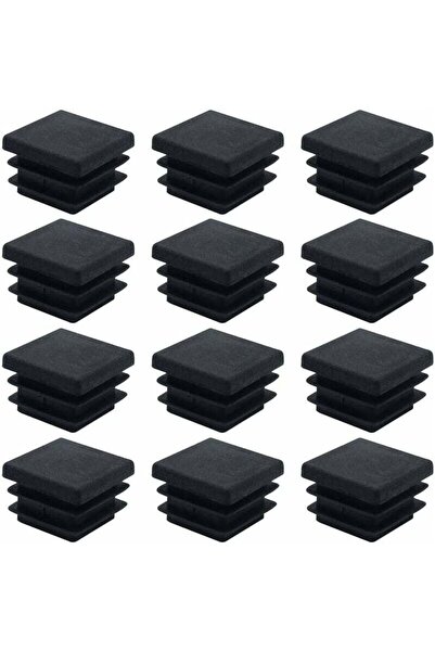 STARSTAR 40 square furniture end caps, 20mm x 20mm plastic square tube plugs,...