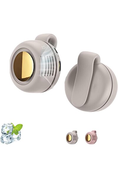 STARSTAR Portable Silent Clip-on Mini Fan Rechargeable Handheld Fan Adjustabl...
