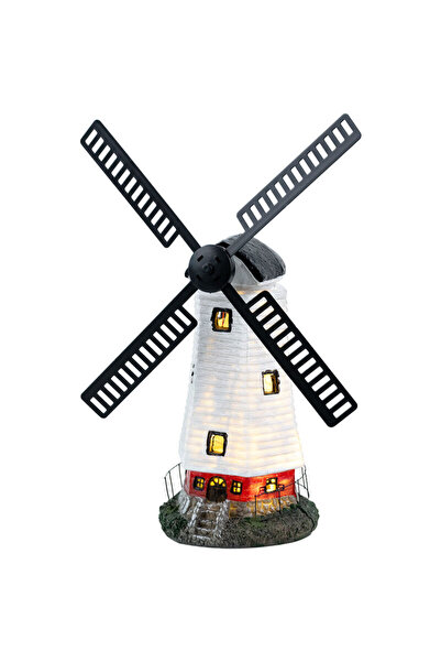 STARSTAR Colorful Windmill Solar Floor Lamp – IP44 Waterproof – Dimensions: 1...