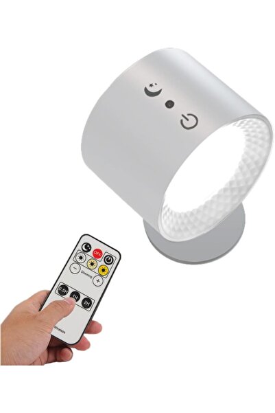 STARSTAR Wireless LED wall light - 360° rotation - Adj. brightness - 1800mAh ...