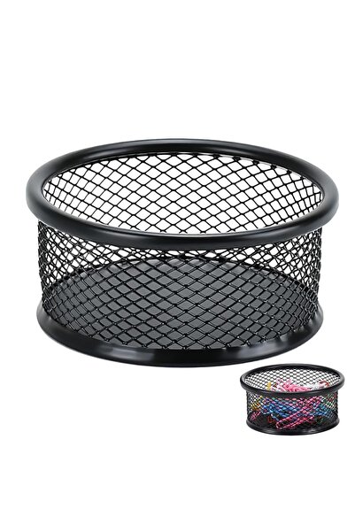 STARSTAR Paperclip Organizer Desktop Mesh Paperclip Dispenser Home Office Sup...