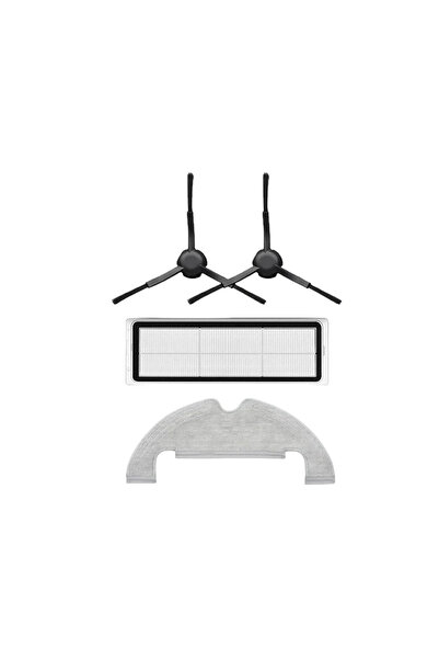 LİN GRUP Set de 4 piese de schimb compatibile cu aspiratorul robot Dreame D10...