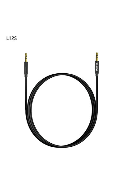 DUDAO Cablu Aux Mini Jack 3.5mm 1m Stereo cu 3 pini pentru iPhone-uri