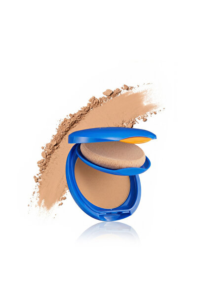 Shiseido UV защитен компактен фон дьо тен SPF 30 (Среден охре) 12 г