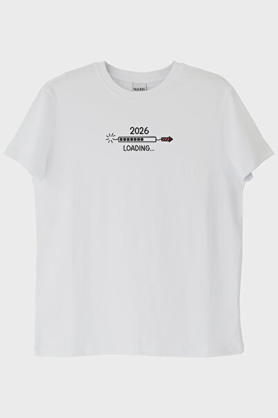 lofux 2026 Loading White T-Shirt