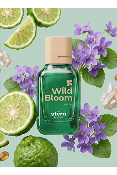 Stera WILD BLOOM Perfume For Men | Eau De Parfum - 50ml | Long Lasting Aromat...