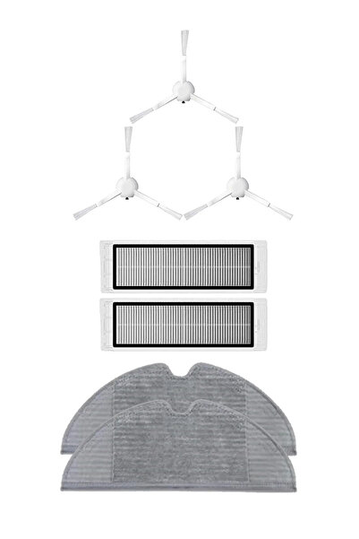 LİN GRUP Set de 7 piese de schimb compatibile cu aspiratorul robot Xiaomi Vac...
