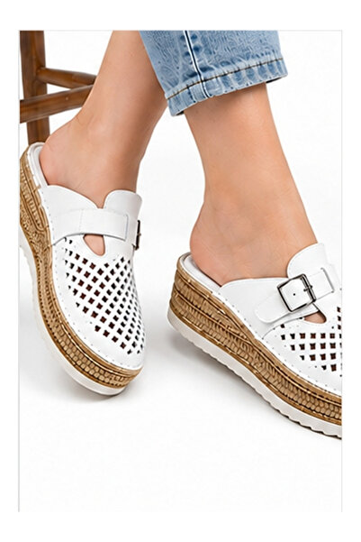 Maiss Shoes شبشب مايس من الجلد الطبيعي