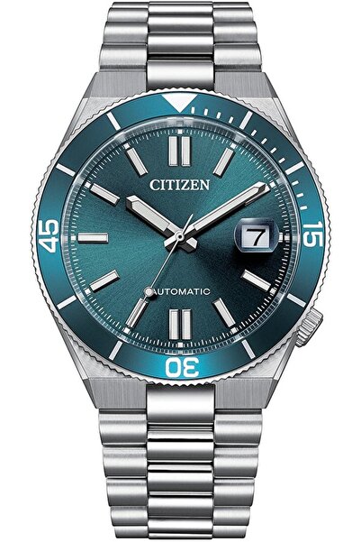 Citizen Tsuyosa Shore Petrol Blue Nj0231-56L Automatic Men's Wristwatch