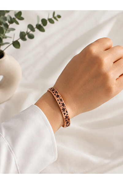 AWM Steel Bracelet with Prayer Inside and Outside.