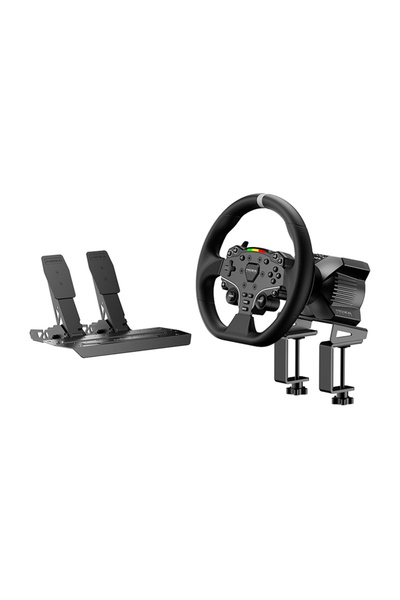 Moza Racing Set de gaming R3 Base + Volan Es + Pedale Srp-Lite