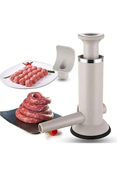 Generic 2 In 1 Manual Sausage Stuffer Manual Sausage Stuffer Meatball Maker V...