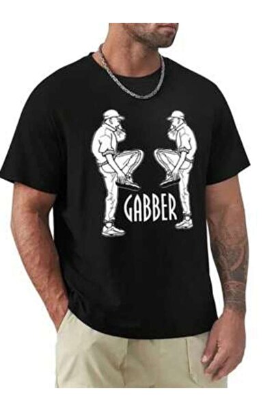 k222 Men's Harajuku Oversized Graphic T-Shirt, Stylish Tops, Black T-Shirts F...