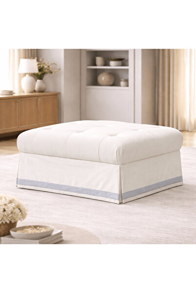 Roots Furniture Cottage Calm by Noof Alaboudi Ottoman