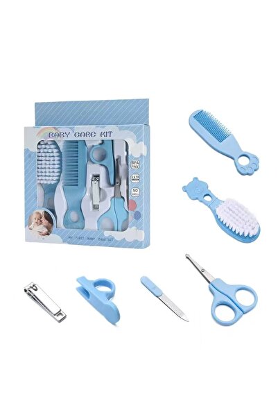 choice2 BLUE Baby Grooming Kit Baby Care Set BPA Free Cute Design Comb Brush ...