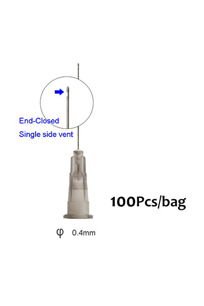 Choice4 single side vent 100pcs/Bag Dental Syringe tips Endo Irrigation Root ...