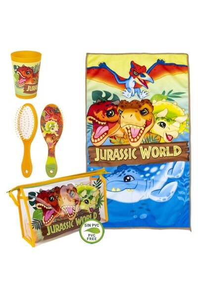 Jurassic Park Bag, preschoolers, yellow, Jurassic Park, 23x15x8 cm