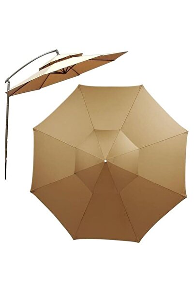 STARSTAR 2.7-meter double-roofed patio sunshade, outdoor patio replacement fa...