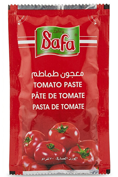 Zahrat Safa Tomato Paste 18/20 70G x 50