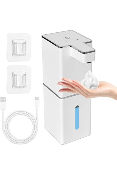 STARSTAR No-Drill Wall-Mounted Automatic Soap Dispenser, 380ml Electric Infra...