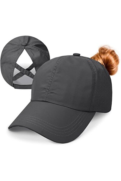 STARSTAR Women's baseball cap ponytail cap crisscross, adjustable quick-dryin...
