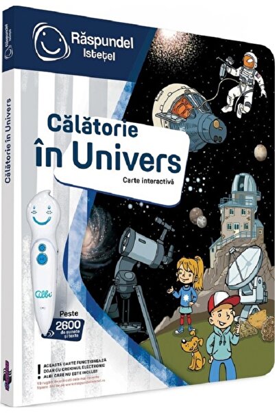 Albi Carte interactiva: Raspundel Istetel. Calatorie in Univers