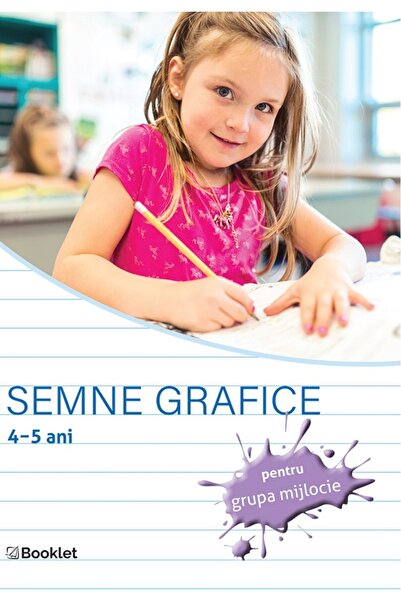Booklet Semne grafice 4-5 ani pentru grupa mijlocie