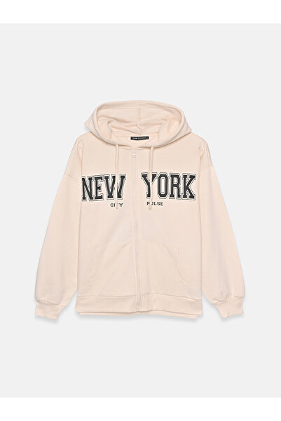 LC Waikiki Women's Thick Zip-Front Hoodie