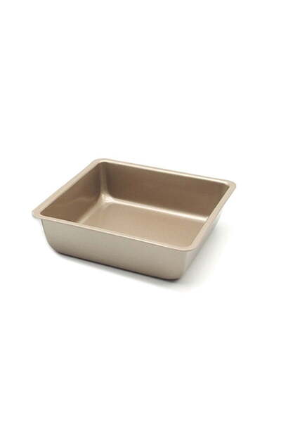 STARSTAR Mini square cake pan, 4-inch bread baking pan, non-stick kitchen bak...
