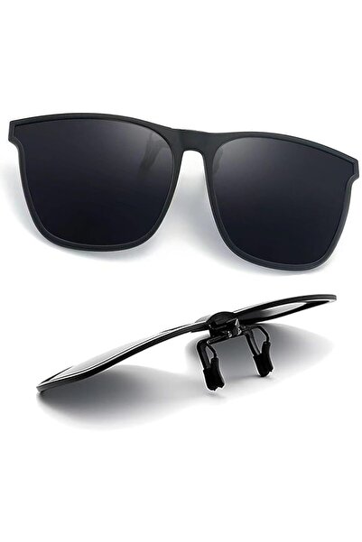 STARSTAR Unisex Polarized Flip-Up Clip-On UV400 Driving Sunglasses for Prescr...