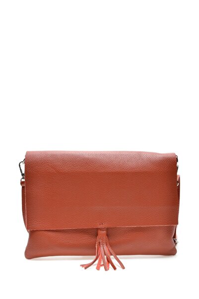 SimpleFind Isabella Rhea Geanta piele -Delfina-Portocaliu,Geanta postas piele...