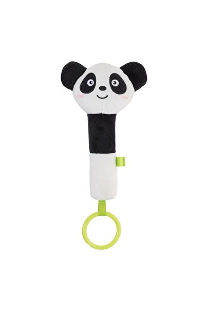 BAMI NETWORK Jucarie Zornaitoare Panda Plus Negru Alb 17cm Varsta 0+