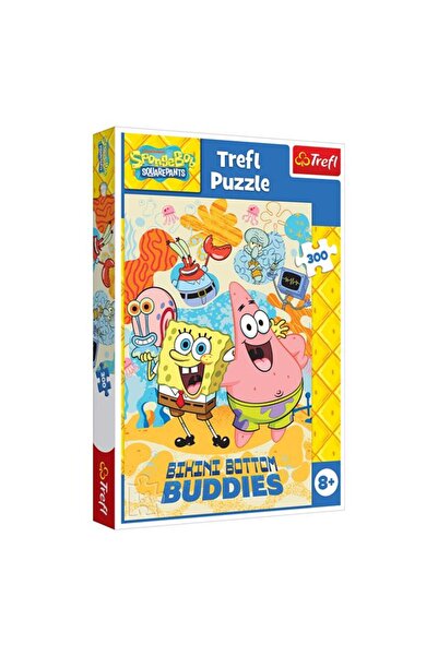 BAMI NETWORK Puzzle educativ SpongeBob 300 piese copii 40x60cm, Trefl
